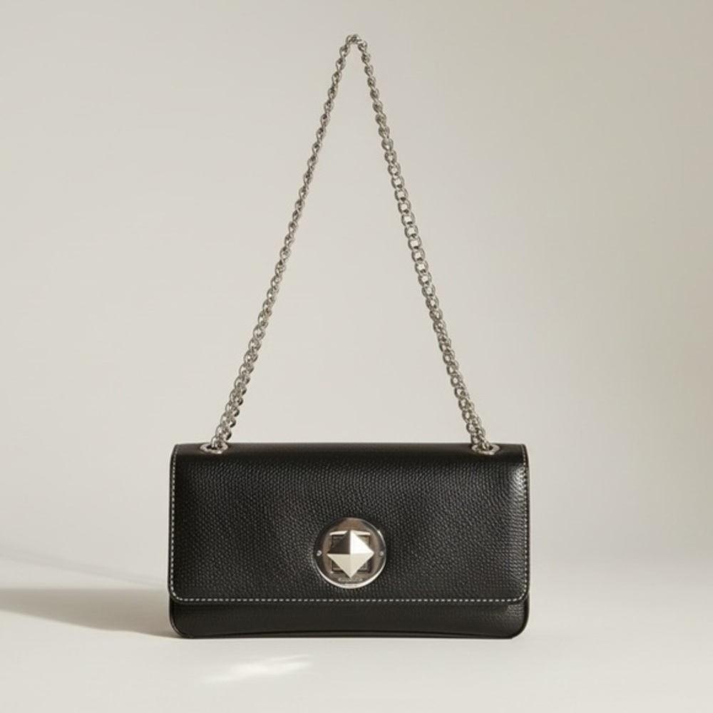 NWOT Kate Spade Silver-Chain Black Shoulder Bag – NWOT